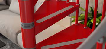 Gamia Metal Spiral Stair detail