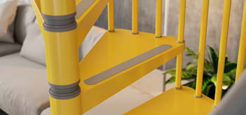 Gamia Metal Spiral Stair detail
