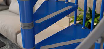 Gamia Metal Spiral Stair detail
