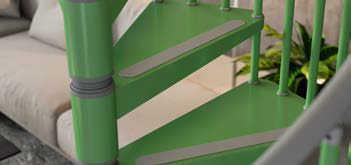 Gamia Metal Spiral Stair detail