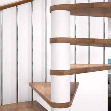 Phola Spiral Stair detail